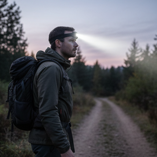 10W COB Waterproof Headlamp – Portable Lantern for Camping, Hiking, Cycling & Hunting (1 Pc)