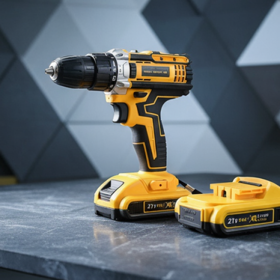 21 V lithium Double battery cordless drill set (29 Pcs Set)