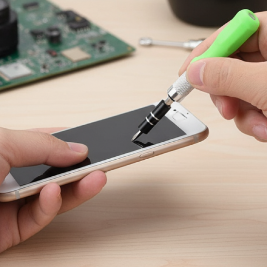 32 in 1 Mini Screwdriver Bits Set with Magnetic Flexible Extension Rod