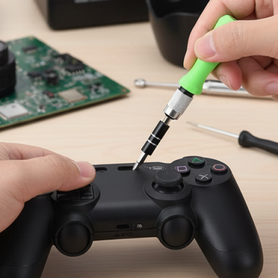 32 in 1 Mini Screwdriver Bits Set with Magnetic Flexible Extension Rod