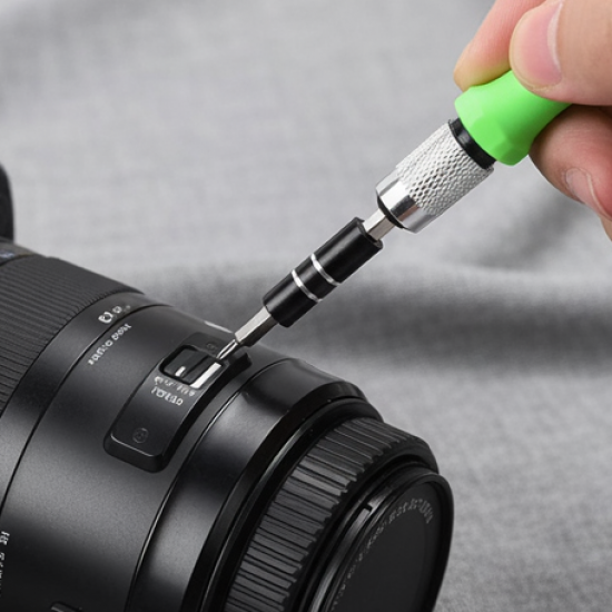 32 in 1 Mini Screwdriver Bits Set with Magnetic Flexible Extension Rod