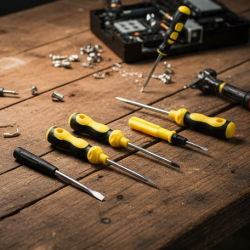 6 in 1 Hand Tool Kit Repair Home Screwdrivers Tool Kit with Tools Including Daily