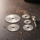 6pcs Metal HSS Circular Saw Blade Set Cutting Discs for Rotary Tool