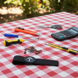 7-Pcs Hand Tool Kit with Magnetic Wristband for Screws & Bolts