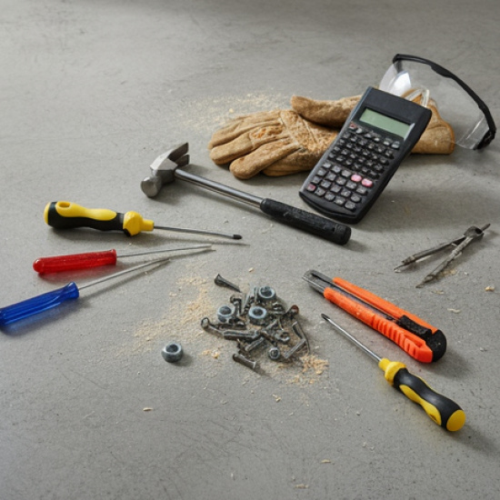 7-Pcs Hand Tool Kit with Magnetic Wristband for Screws & Bolts