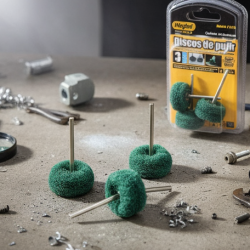 Abrasive Buffing Polishing Wheel Set (3 Pcs)