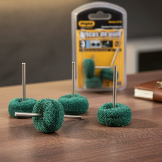 Abrasive Buffing Polishing Wheel Set (3 Pcs)