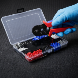 Approx 1200 Piece Ferrule Crimping Tool Kit Set