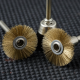 Brass Wire Wheels, 3 Pcs Brass Wire Wheels, Rust Removal Tool
