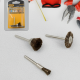 Brass Wire Wheels, 3 Pcs Brass Wire Wheels, Rust Removal Tool