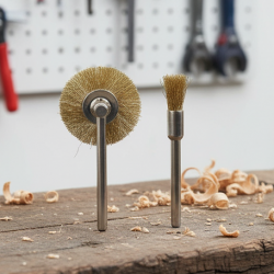 Brass Wire Wheels, 3 Pcs Brass Wire Wheels, Rust Removal Tool