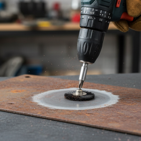 Brass Wire Wheels, 3 Pcs Brass Wire Wheels, Rust Removal Tool