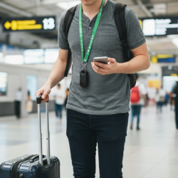 Capsule Tablet with Tape Meter, Mejar Mechanism, and USB/Type-C Charging for Android & iPhone