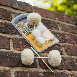 Cotton Polishing Buffing Wheel for Dremel Polishing Kit (3 Pc Set)