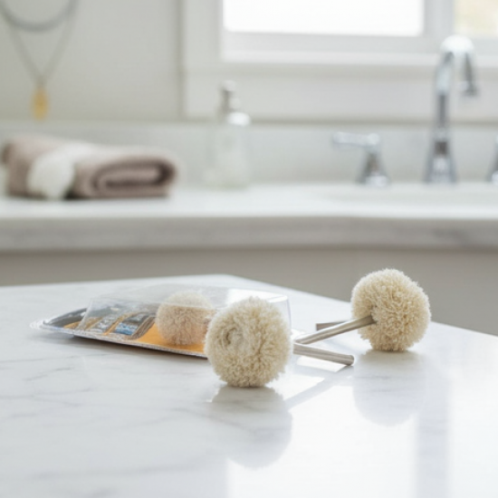 Cotton Polishing Buffing Wheel for Dremel Polishing Kit (3 Pc Set)