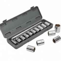 Drive Standard Socket Wrench Set -10 pc, 6 pt. 3 / 8 in.