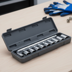Drive Standard Socket Wrench Set -10 pc, 6 pt. 3 / 8 in.