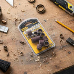 Drum Polishing Kit, Drum Sanding Sleeves Widely Used (10 Pcs Set)