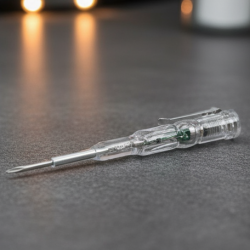 Electrical Detector Slotted Screwdriver With Small Batteries (1 Pc)