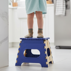 Folding Step Stool for Adults & Kids (1Pc, 12 Inch)