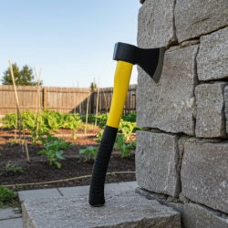 Gardening Tools Hatchet Axe, Pick Axe (850 To 900 Gm Approx)