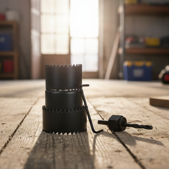 Hole Saw Set Drill Bit set 32mm ,38mm ,44mm ,54mm (6 pcs)