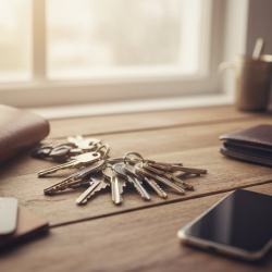 Key Finder Anti Key Lost Key Chain Whistle Induction (1 Pc)