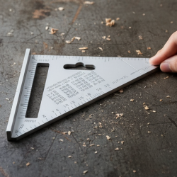 Light Weight Double Side Scale Triangle Measurement Hand Tool