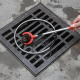 Metal Wire Brush Sink Cleaning Hook Sewer Dredging Device