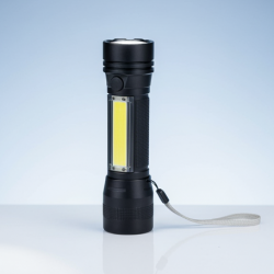 Mini Search Rechargeable LED Long Range Flashlight Emergency Light Torch