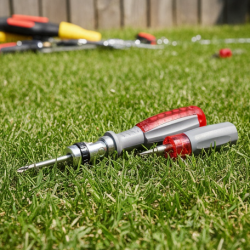 Multi Bits Ratchet Screwdriver Set, Adjustable Angle Two-Way Ratcheting Screwdriver (1 Set)