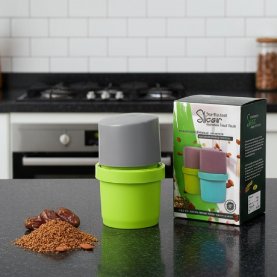 Plastic Dry Fruit and Paper Mill Grinder Slicer - 3-in-1 Blade for Chocolate and Butter, Standard, Multicolor