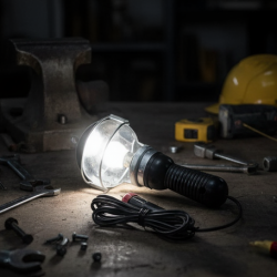 Portable Construction Repair Light – Handheld Work Lamp for Night-Time Repairs (1 Pc)