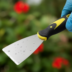 Putty Knife Set with Soft Rubber Handle (1 Pc)