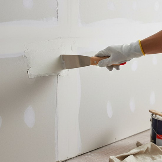 Putty Knife Set with Soft Handle for Drywall & Painting