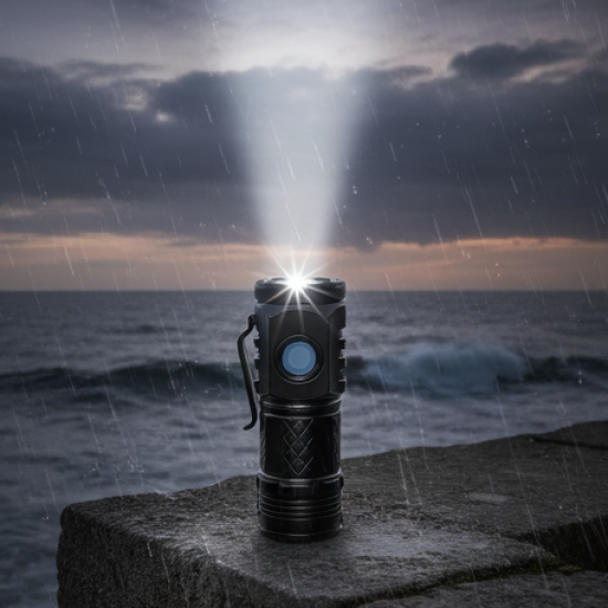 Small LED Torch, 5 Lighting Modes (1 Pc)