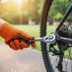 Socket 1 / 4 Inch Combination Repair Tool Kit (Red, 46 pcs)