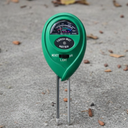 Soil Tester 3-in-1 Plant Moisture Sensor (Green)