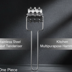 Stainless Steel Meat Tenderiser | Kitchen Multipurpose Hammer (1 Pc)