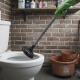 Toilet Plunger - for Clogs in Toilet Bowls and Sinks in Homes, Commercial and Industrial Buildings.