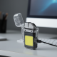 USB Rechargeable Electric Lighter & 3 Modes COB Flashlight (1 Pc)