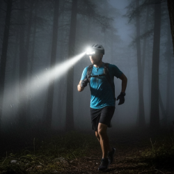 Ultra Bright Head-Mounted Flashlight