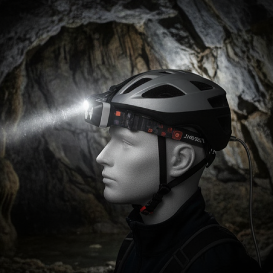 Ultra Bright Head-Mounted Flashlight
