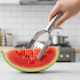 Watermelon Slicer - Stainless Steel Corer and Cutter, Multi-Purpose Fruit Slicing Kitchen Tool