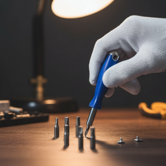 (Set of 6pc) Screwdriver Set, Steel 16 in 1 with 15 Screwdriver Bits, Professional Magnetic Driver Set